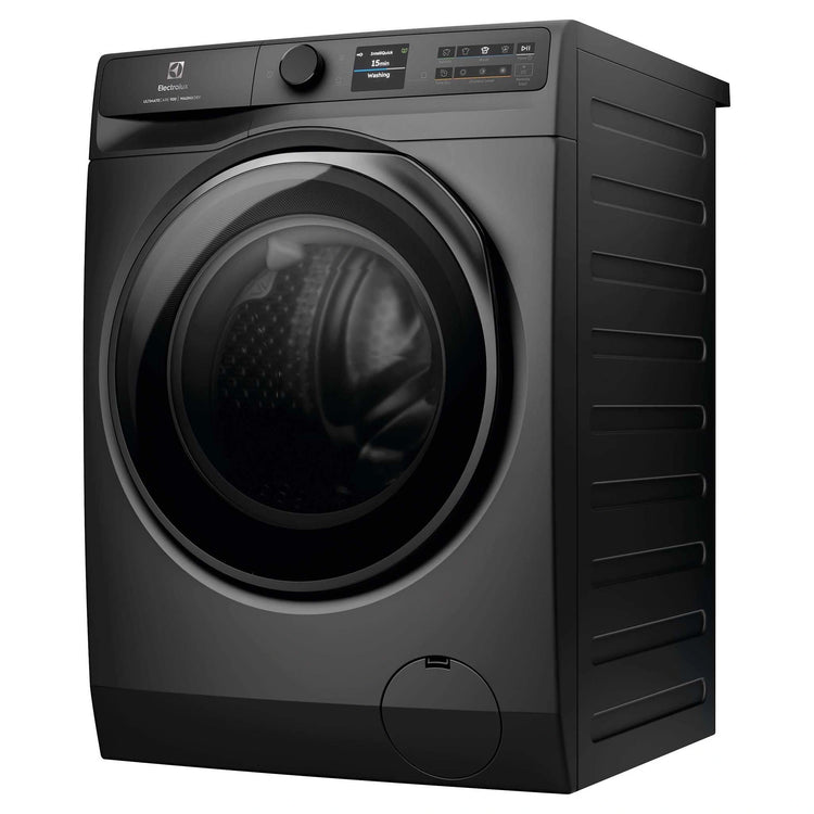 Electrolux 12kg/8kg 900 Series Dark Onyx Washer Dryer EWW1242R9SCS, Right Side View
