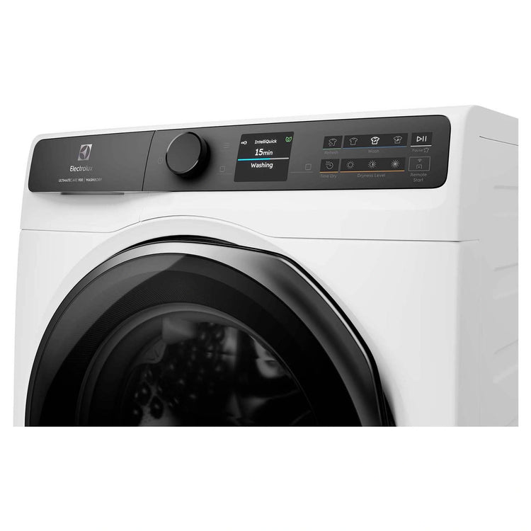 Electrolux 12kg/8kg 900 Series White Washer Dryer Combo EWW1242R9WCS, Control Panel View