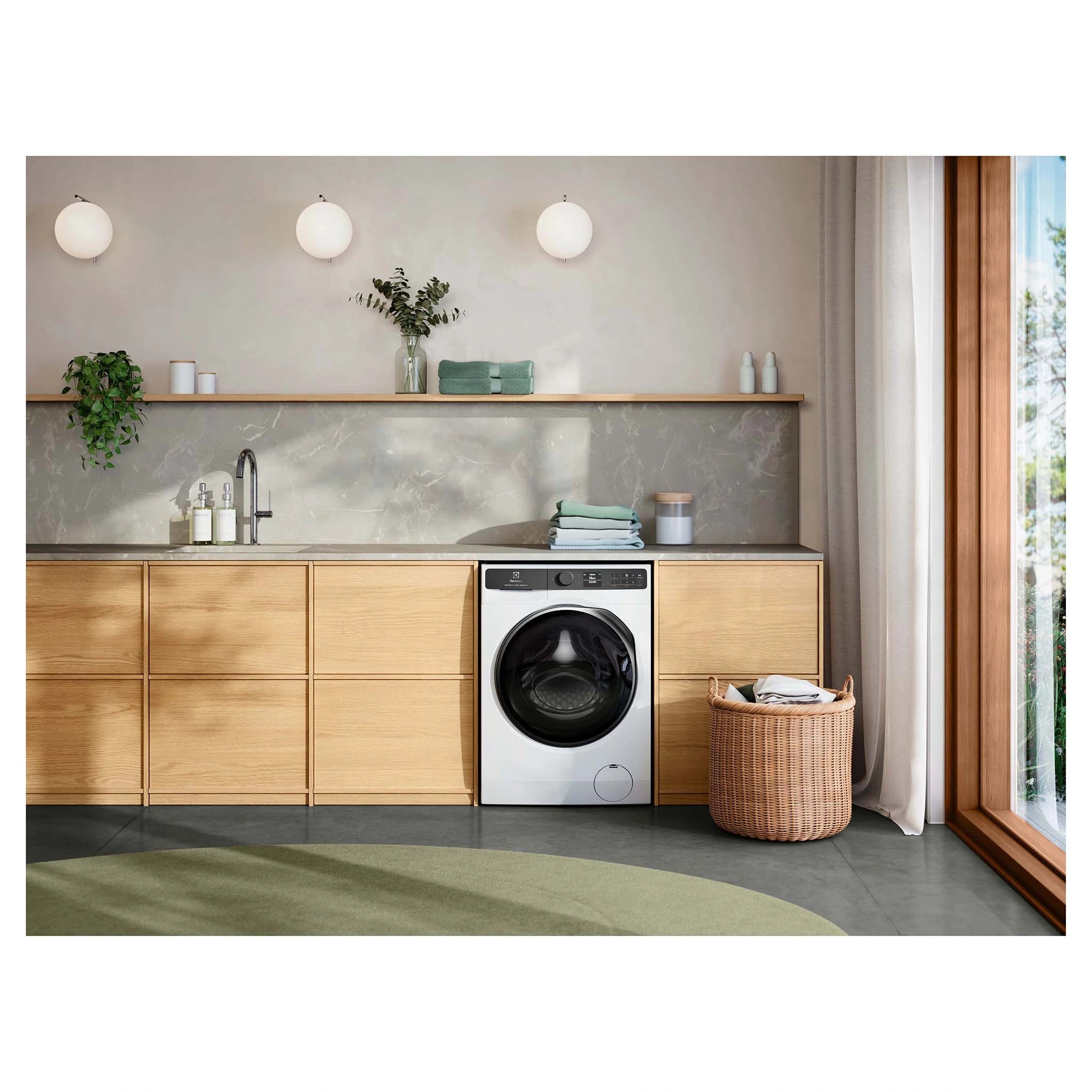 Electrolux 12kg/8kg 900 Series White Washer Dryer Combo EWW1242R9WCS, Lifestyle View