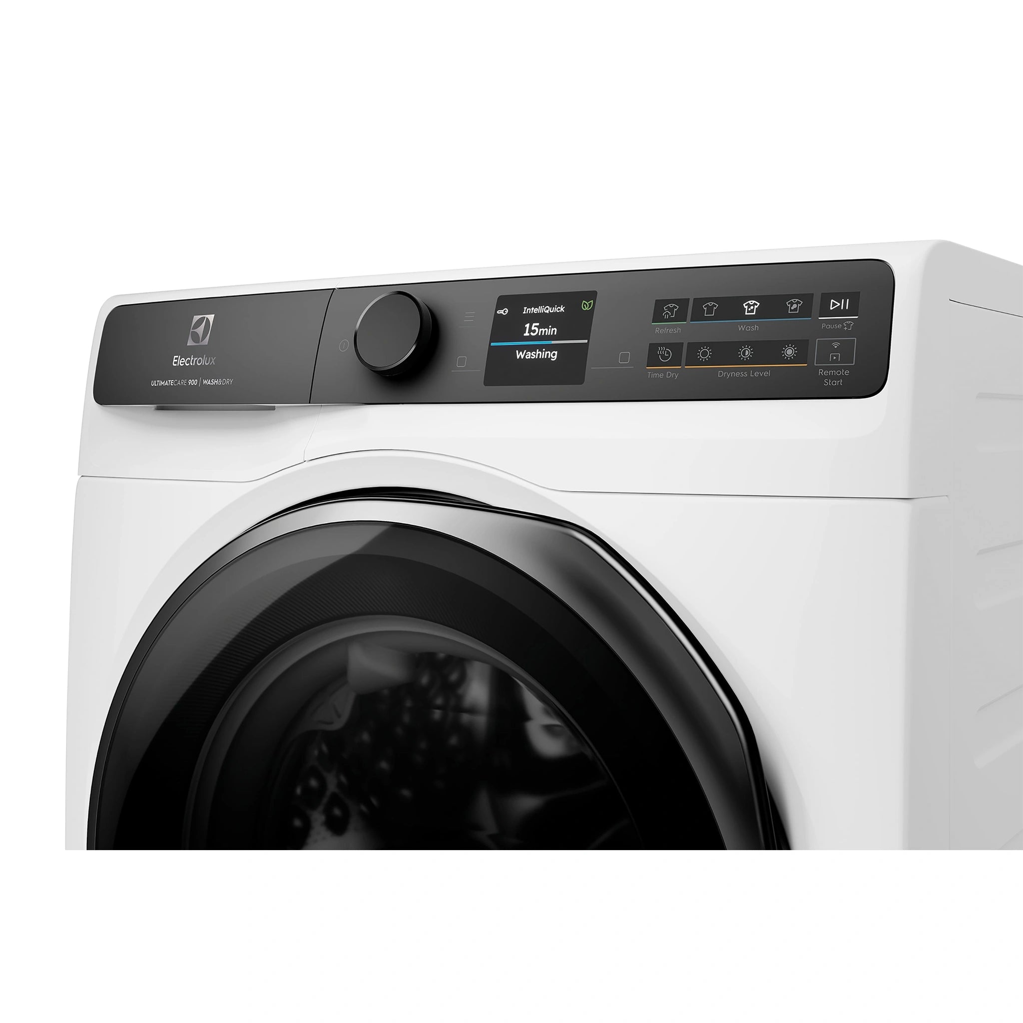 Electrolux 12kg/8kg UltimateCare 900 Front Load Washer Dryer- White EWW1242R9WC, Control Panel View