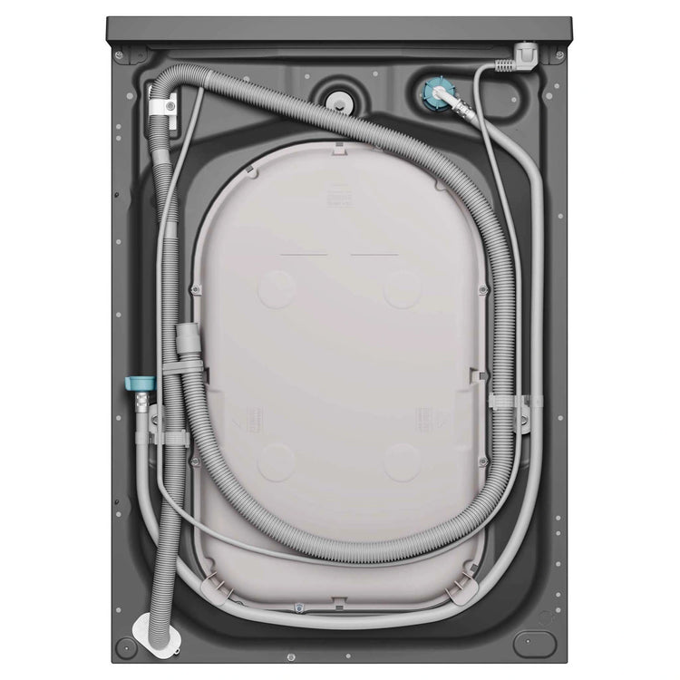 Electrolux 12kg/8kg 700 Series Dark Stainless Washer Dryer Combo EWW1243R7SCS, Back Side View
