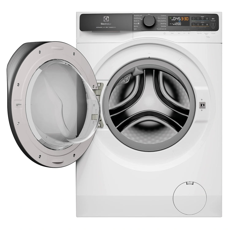 Electrolux 12kg/8kg Ultimate Care 700 Washer Dryer Combo EWW1243R7WC, Front View With Door Open
