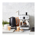 Sunbeam EM4300S Mini Barista Silver Espresso Coffee Machine