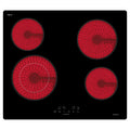 Emilia 60cm Ceramic Cooktop EMCER64E, Front View