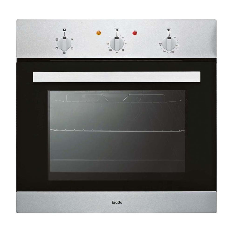 Esatto EOI651 60cm Multifunction Electric Built-In Oven, Front view