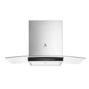 Electrolux ERC928GA 90cm Glass Canopy Rangehood, Front view
