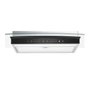 Electrolux ERC928GA 90cm Glass Canopy Rangehood, Panel perspective view