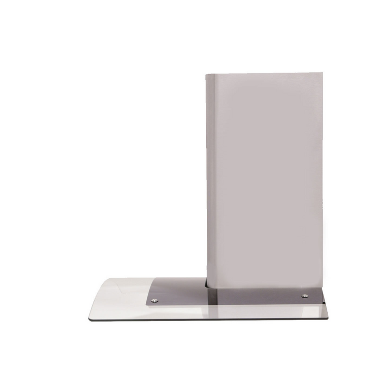 Esatto ERHGC60 60cm Curved Glass Canopy Rangehood, Side view