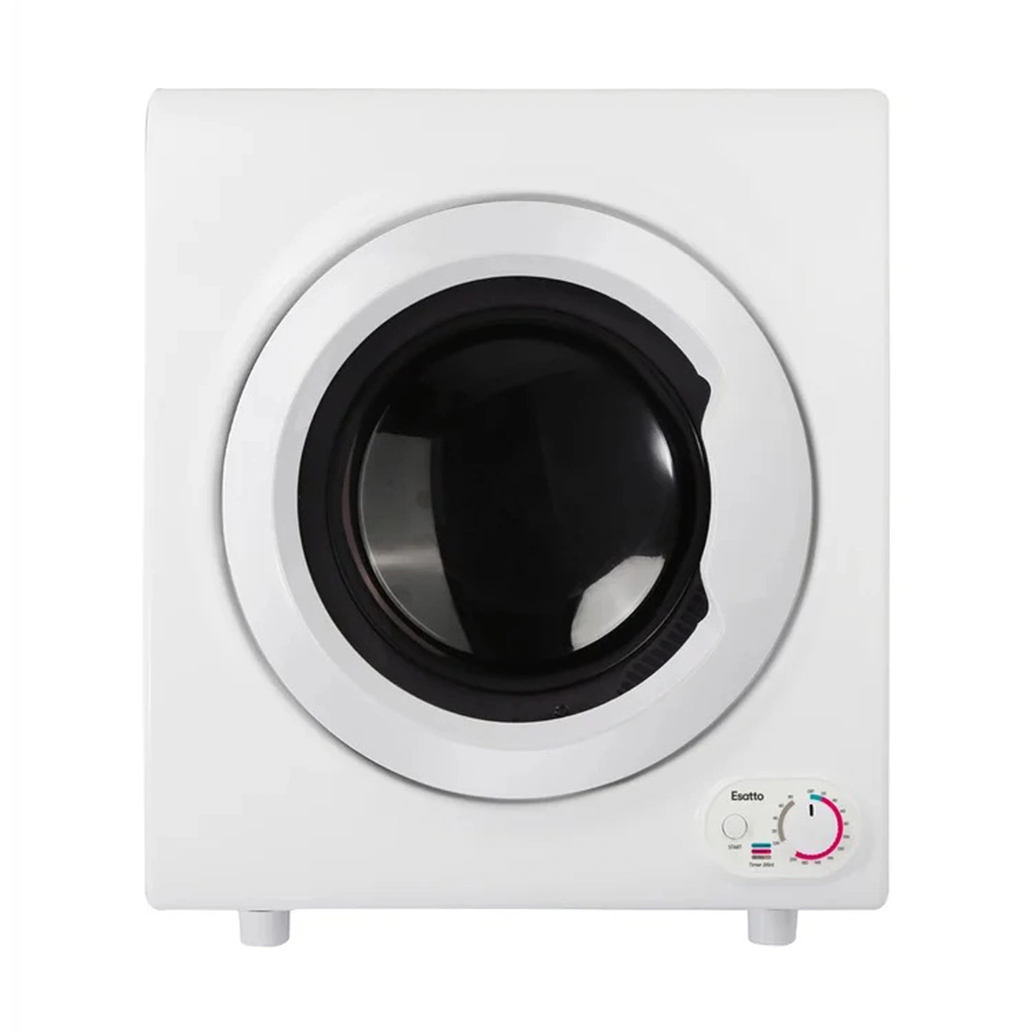 Esatto 4.5 kg Vented Dryer VDE45W, Front View