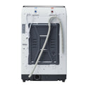 Euromaid 7kg Top Load Washing Machine ETL700FCW, Back view