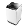 Euromaid 8kg Top Load Washing Machine ETL800FCW, Top left view