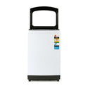 Esatto ETLW100B 10kg Top Load Washing Machine, Front view with open top