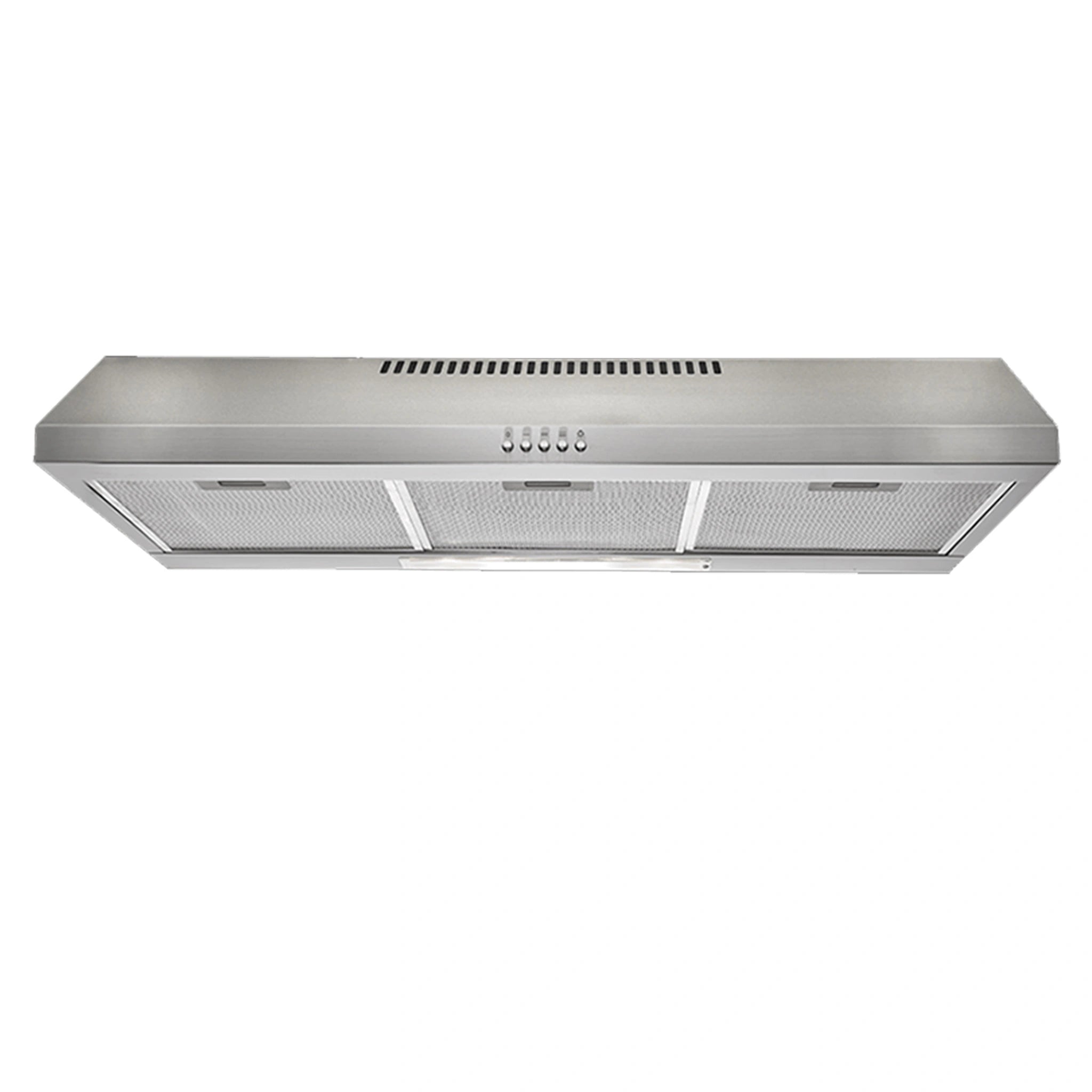 Euromaid 60cm Fixed Rangehood, Stainless Steel R60FS, Front View