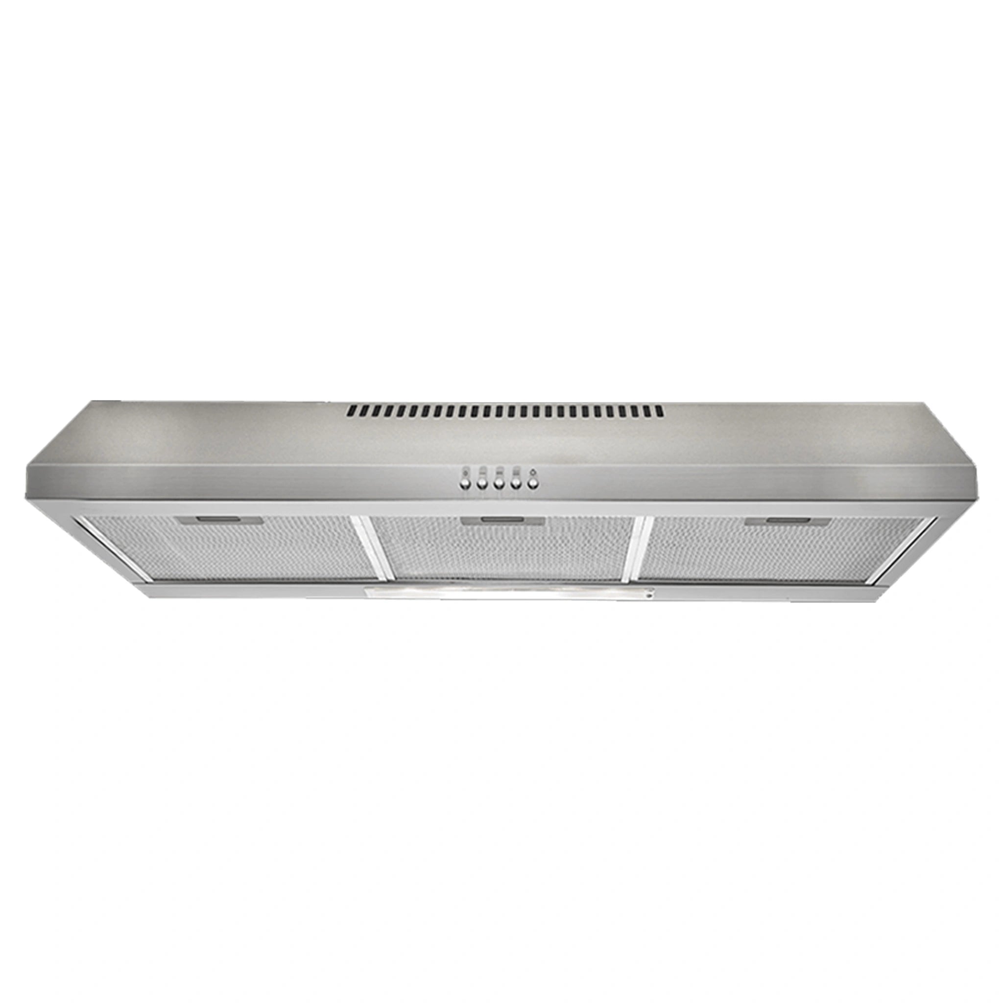 Euromaid 90cm Fixed Rangehood, Stainless Steel R90FS, Front View
