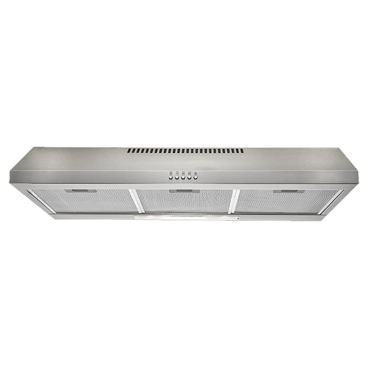 Euromaid 90cm Fixed Rangehood, Stainless Steel R90FS, Front View