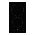 Euro Appliances 30cm Ceramic Cooktop – Black ECT32C2, Front View