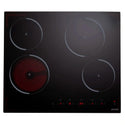 Euro 60cm Ceran Cooktop ECT600C42, Control Panel View
