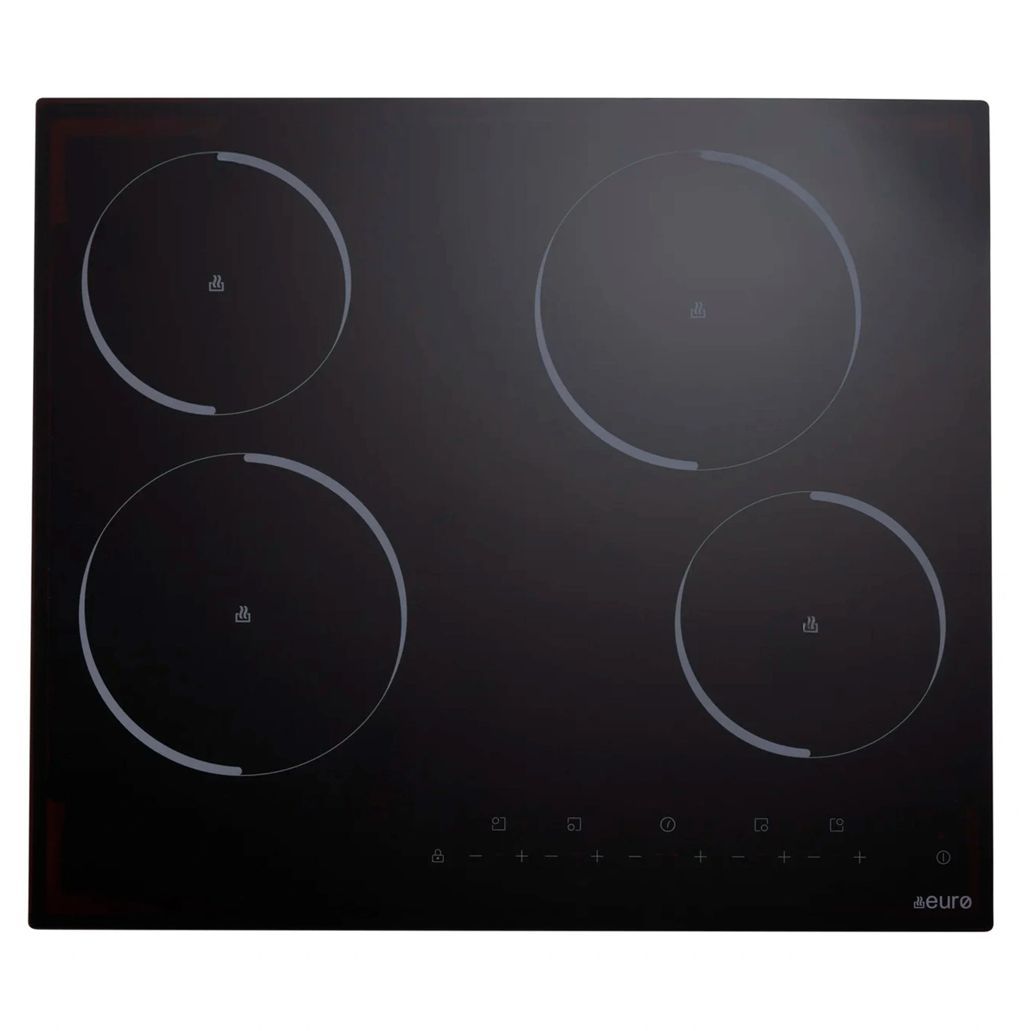 Euro 60cm Ceran Cooktop ECT600C42, Control Panel View 2