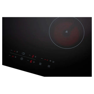 Euro 90cm Ceran Cooktop ECT900C62, Control Close-Up View