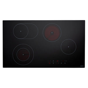 Euro 90cm Ceran Cooktop ECT900C62, Front View