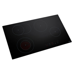 Euro 90cm Ceran Cooktop ECT900C62, Left Side View