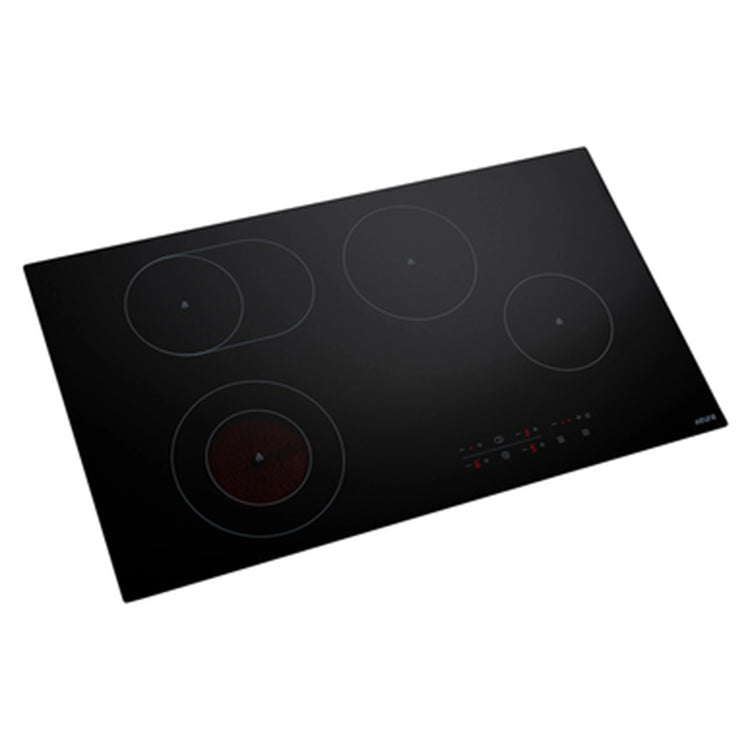 Euro 90cm Ceran Cooktop ECT900C62, Left Side View