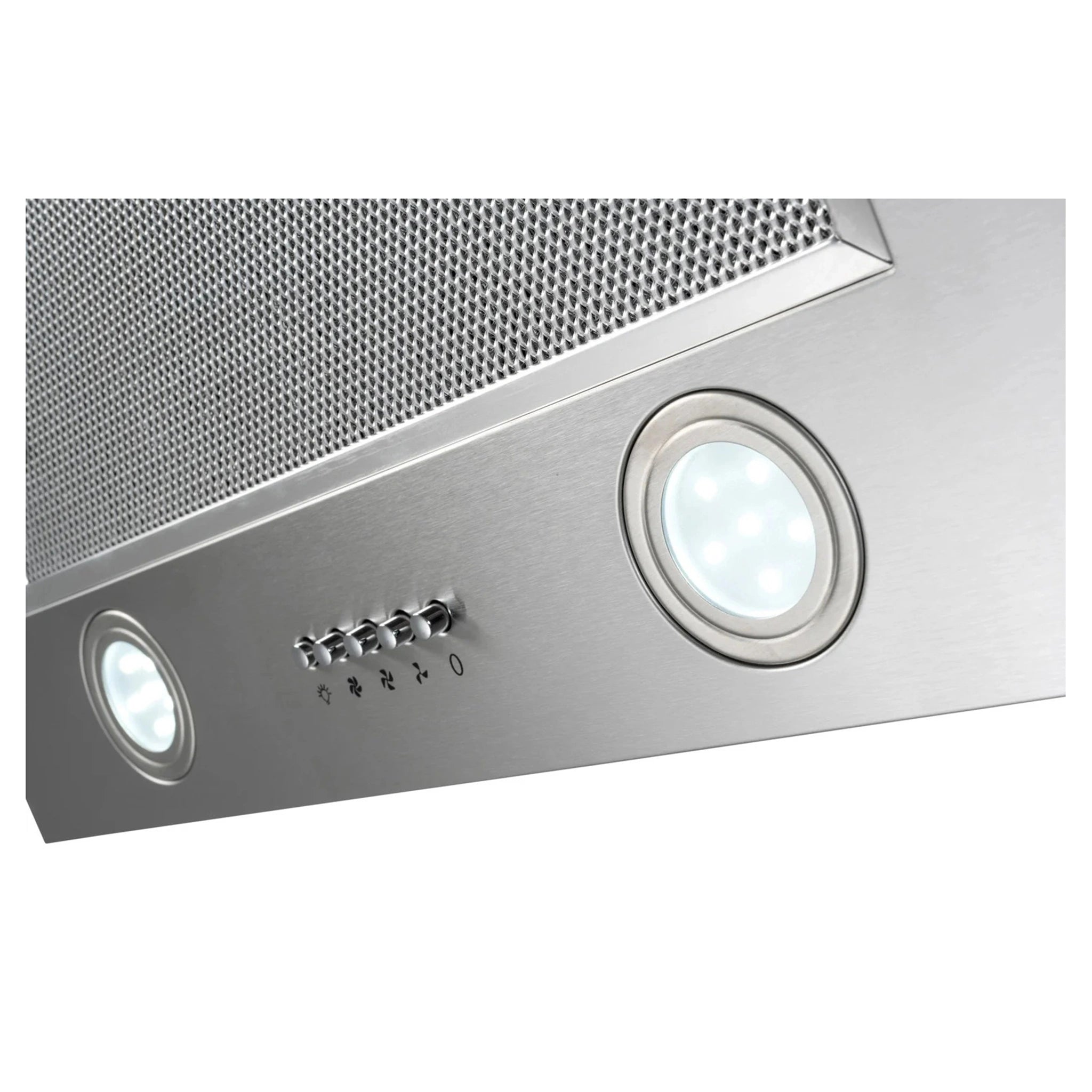 Euro Appliances 52cm Concealed Undermount Rangehood EP52UMS2, Control Panel View