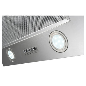 Euro Appliances 52cm Concealed Undermount Rangehood EP52UMS2, Control Panel View