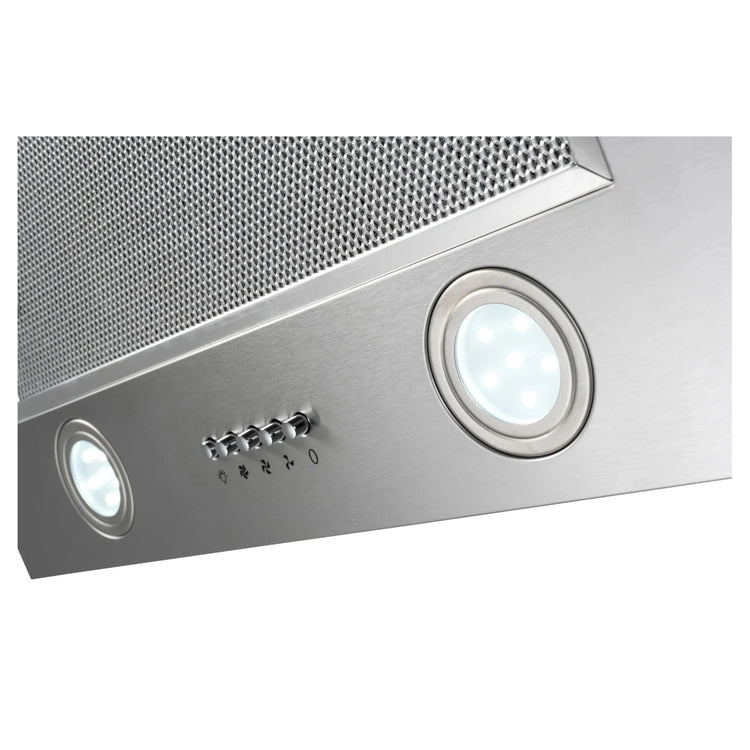 Euro Appliances 52cm Concealed Undermount Rangehood EP52UMS2, Control Panel View