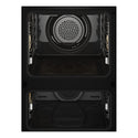 Electrolux 60cm Ultimate Taste 900 Multifunction Pyrolytic Duo Oven EVEP626DSE, Front View without Shelf