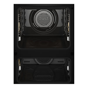 Electrolux 60cm Ultimate Taste 900 Multifunction Pyrolytic Duo Oven EVEP626DSE, Front View without Shelf