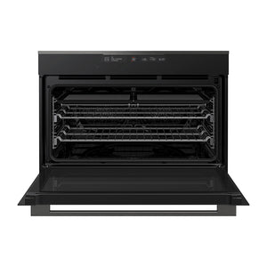 Electrolux EVEP916DSD 90cm Dark Stainless Steel Multifunction Pyrolytic Oven, Front open
