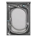 Electrolux 10kg 900 Series Dark Onyx Front Load Washing Machine EWF1042R9SCS, Back View