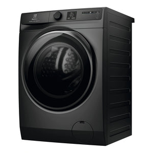 Electrolux 10kg 900 Series Dark Onyx Front Load Washing Machine EWF1042R9SCS, Side View