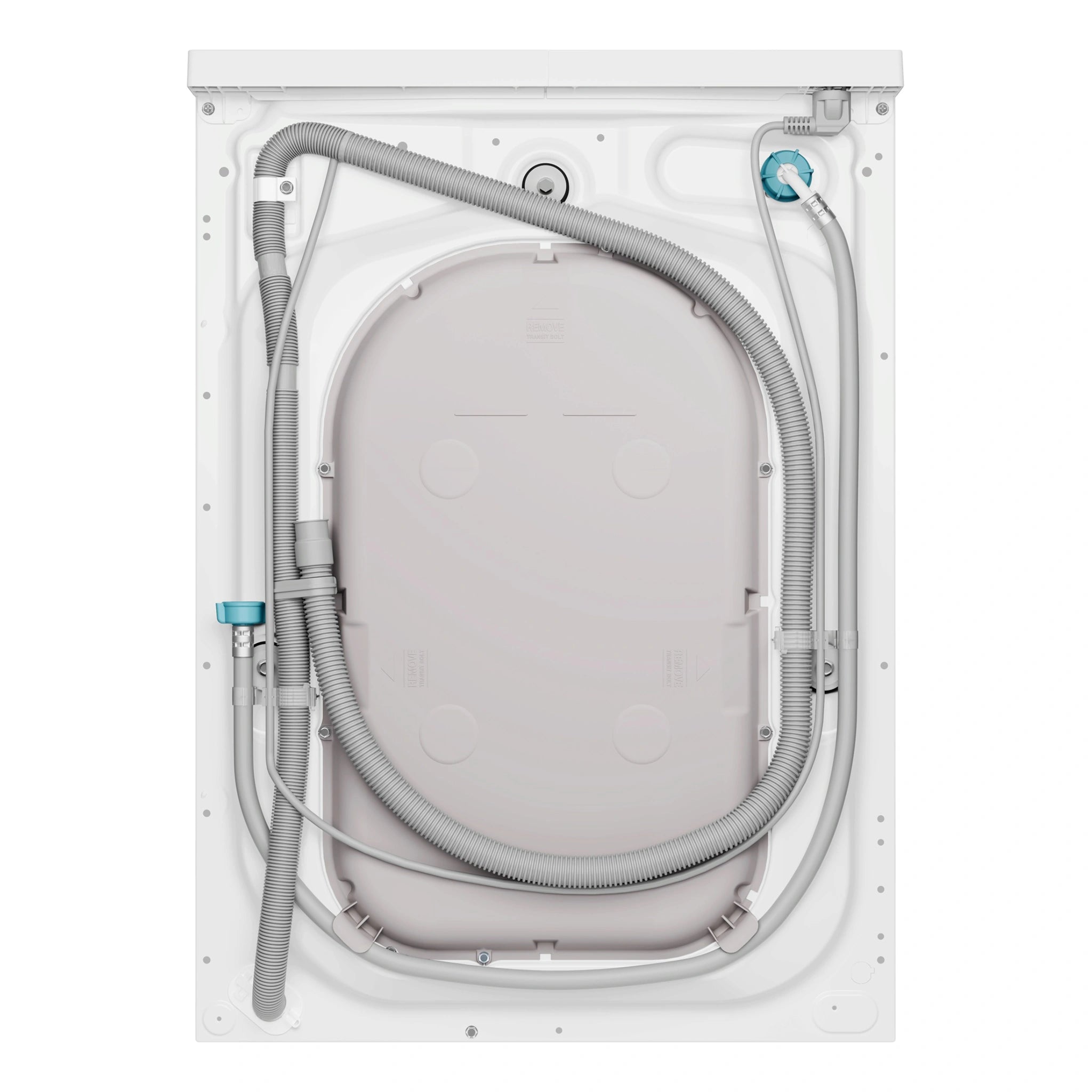 Electrolux 10kg UltimateCare 900 White Front Load Washing Machine EWF1042R9WCS, Back View