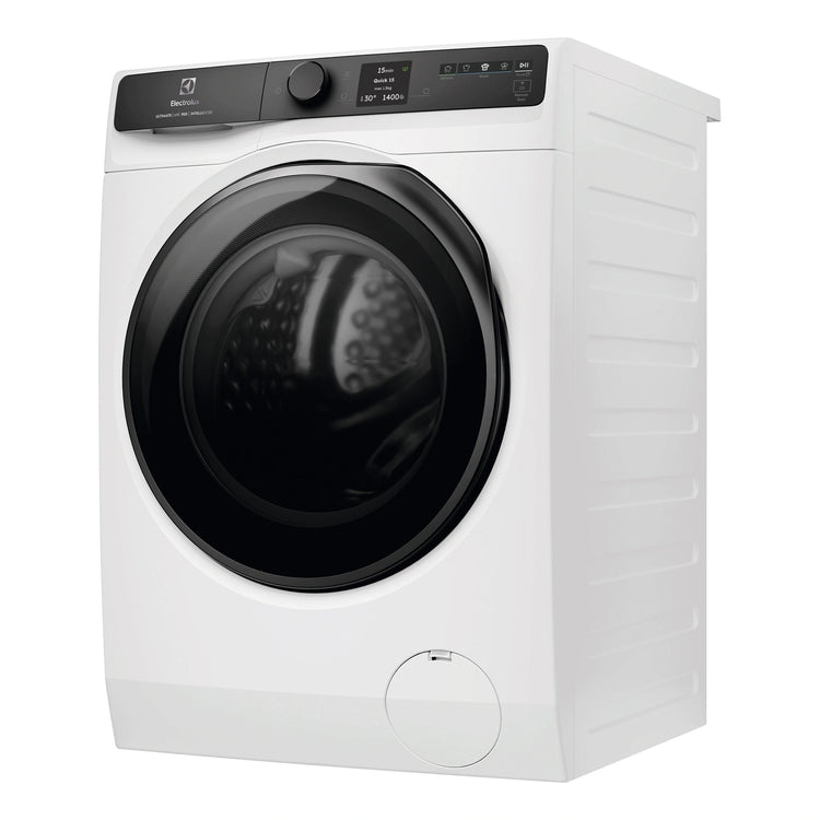 Electrolux 10kg UltimateCare 900 White Front Load Washing Machine EWF1042R9WCS, Side View