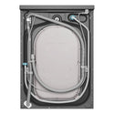 Electrolux 10kg UltimateCare 700 Front Load Washing Machine - Dark Onyx EWF1043R7SCS, BACK VIEW