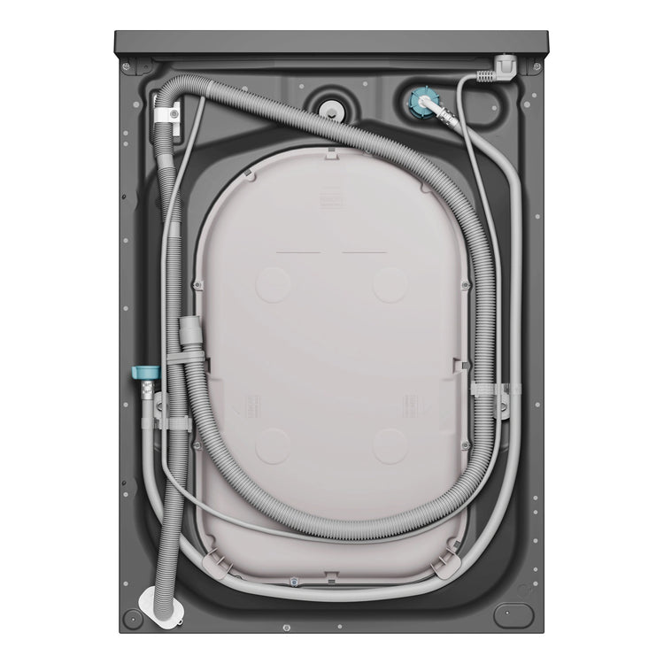 Electrolux 10kg UltimateCare 700 Front Load Washing Machine - Dark Onyx EWF1043R7SCS, BACK VIEW