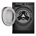 Electrolux 10kg UltimateCare 700 Front Load Washing Machine - Dark Onyx EWF1043R7SCS, FRONT VIEW DOOR OPEN