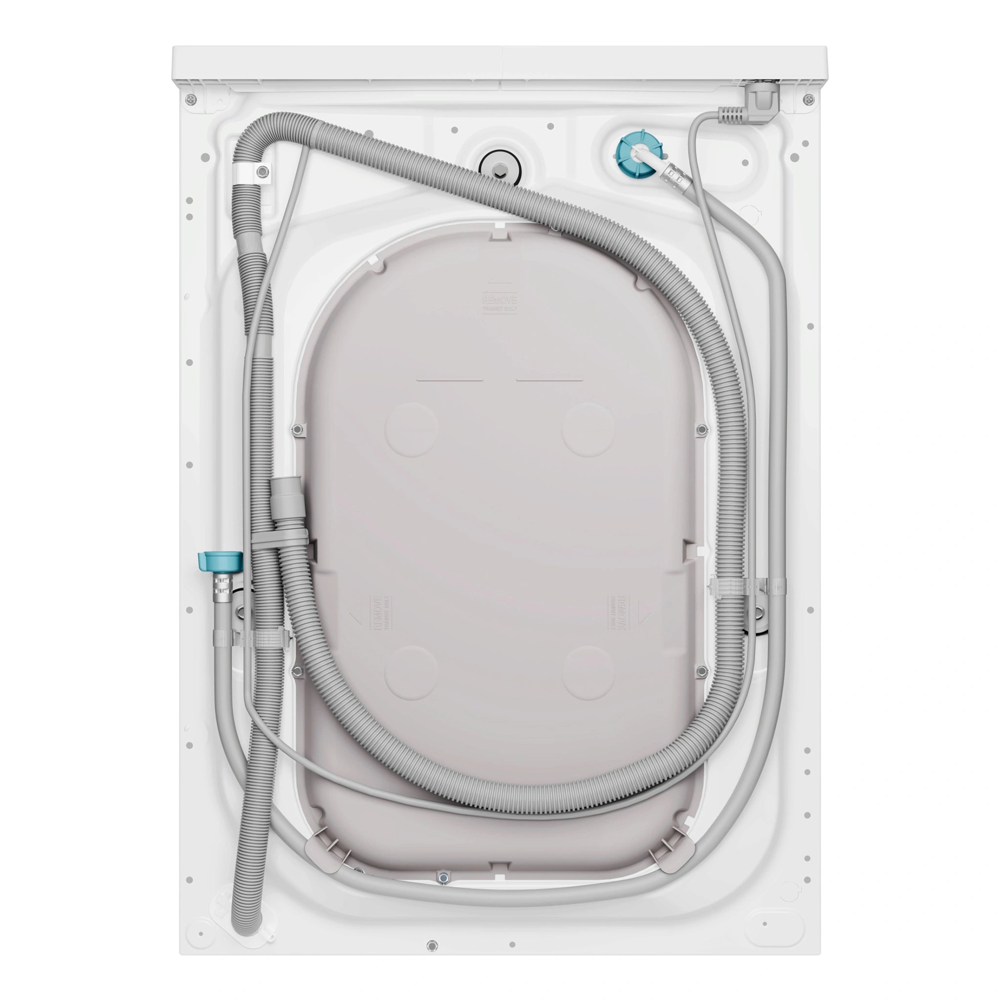 Electrolux 10kg UltimateCare 700 Front Load Washing Machine – White EWF1043R7WCS, BACK VIEW