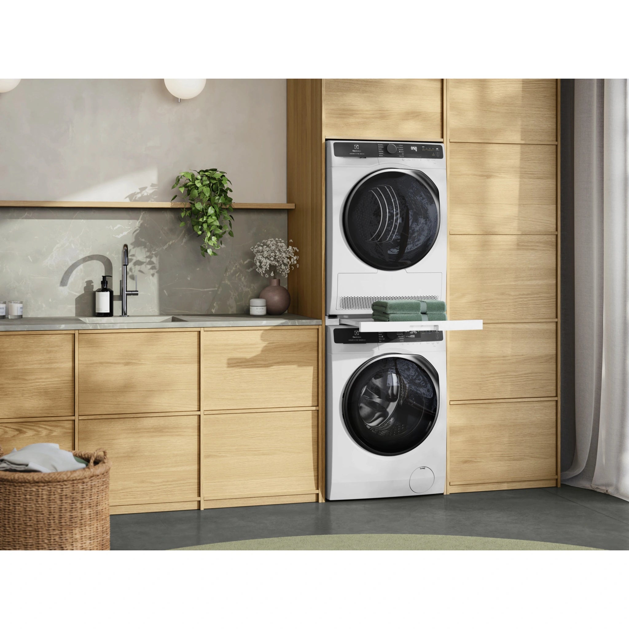 Electrolux 10kg UltimateCare 700 Front Load Washing Machine – White EWF1043R7WCS, LIFESTYLE VIEW