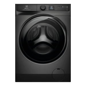 Electrolux 12kg 900 Series Dark Onyx Front Load Washing Machine EWF1242R9SCS, Front View