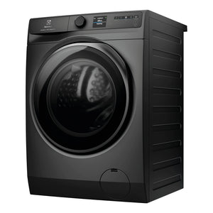 Electrolux 12kg 900 Series Dark Onyx Front Load Washing Machine EWF1242R9SCS, Side View