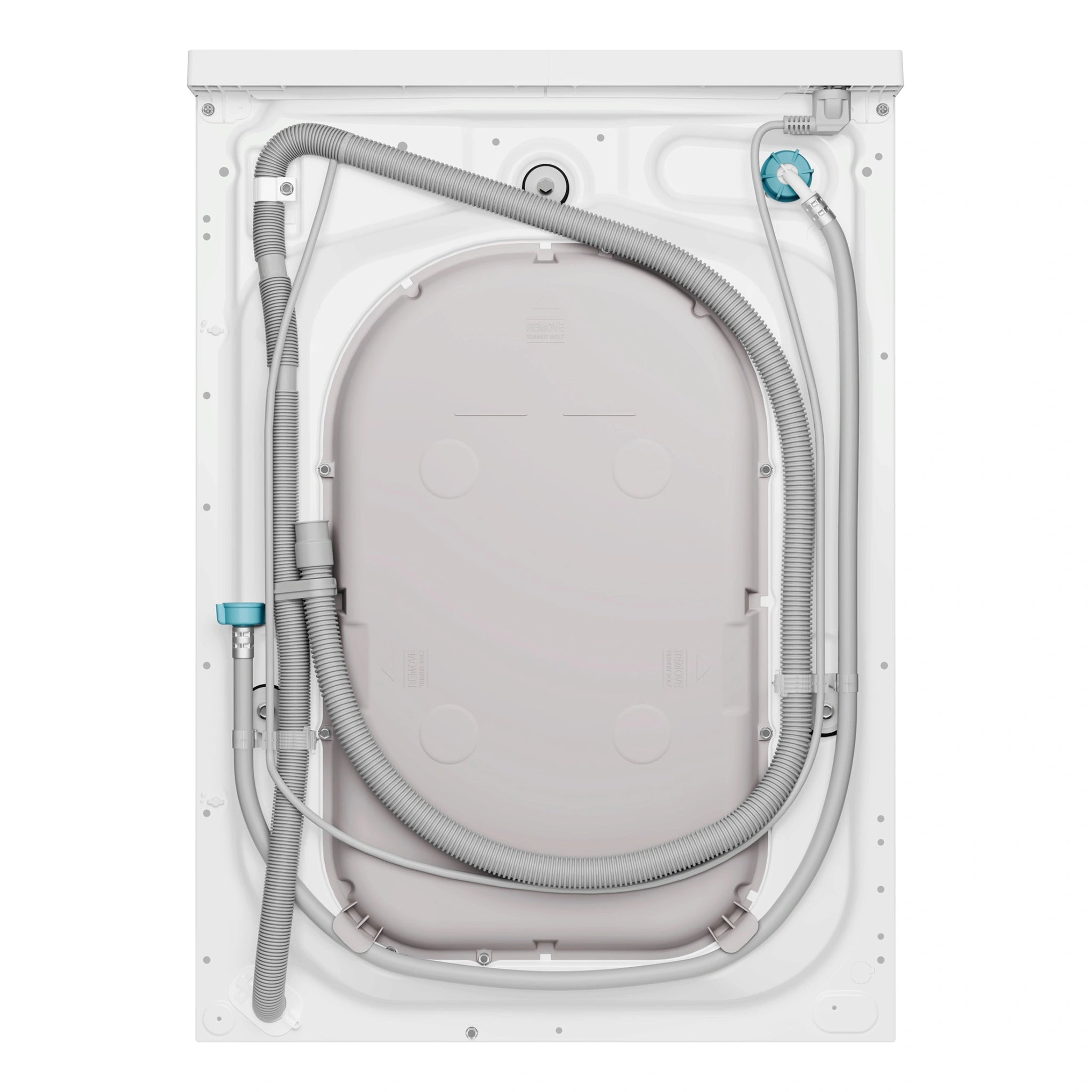 Electrolux 12kg UltimateCare 900 White Front-Load Washing Machine EWF1242R9WCS, Back View