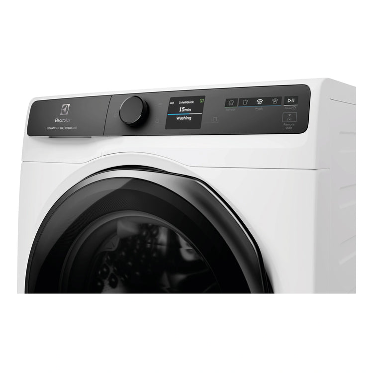 Electrolux 12kg UltimateCare 900 White Front-Load Washing Machine EWF1242R9WCS, Control Panel View