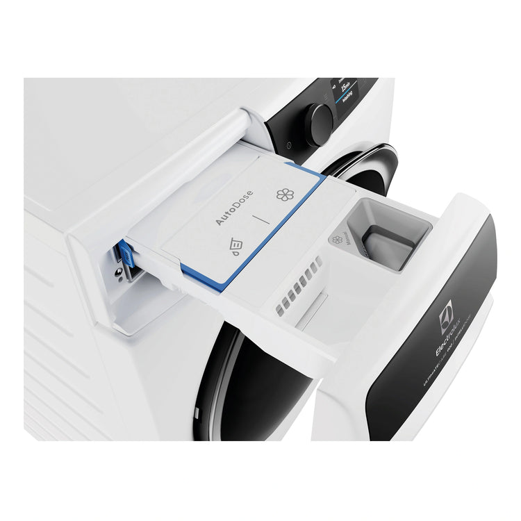 Electrolux 12kg UltimateCare 900 White Front-Load Washing Machine EWF1242R9WCS, Detergent Drawer