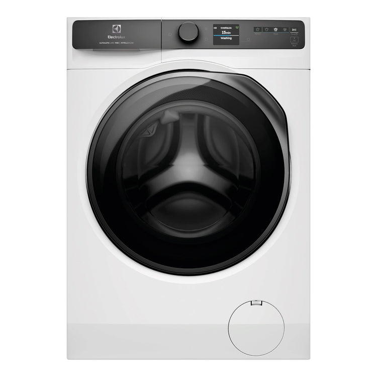 Electrolux 12kg UltimateCare 900 White Front-Load Washing Machine EWF1242R9WCS, Front View