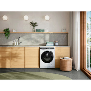 Electrolux 12kg UltimateCare 900 White Front-Load Washing Machine EWF1242R9WCS, Life Style View