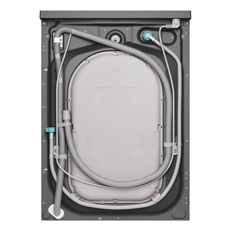 Electrolux 12kg UltimateCare 700 Dark Onyx Front Load Washing Machine EWF1243R7SCS, Back View