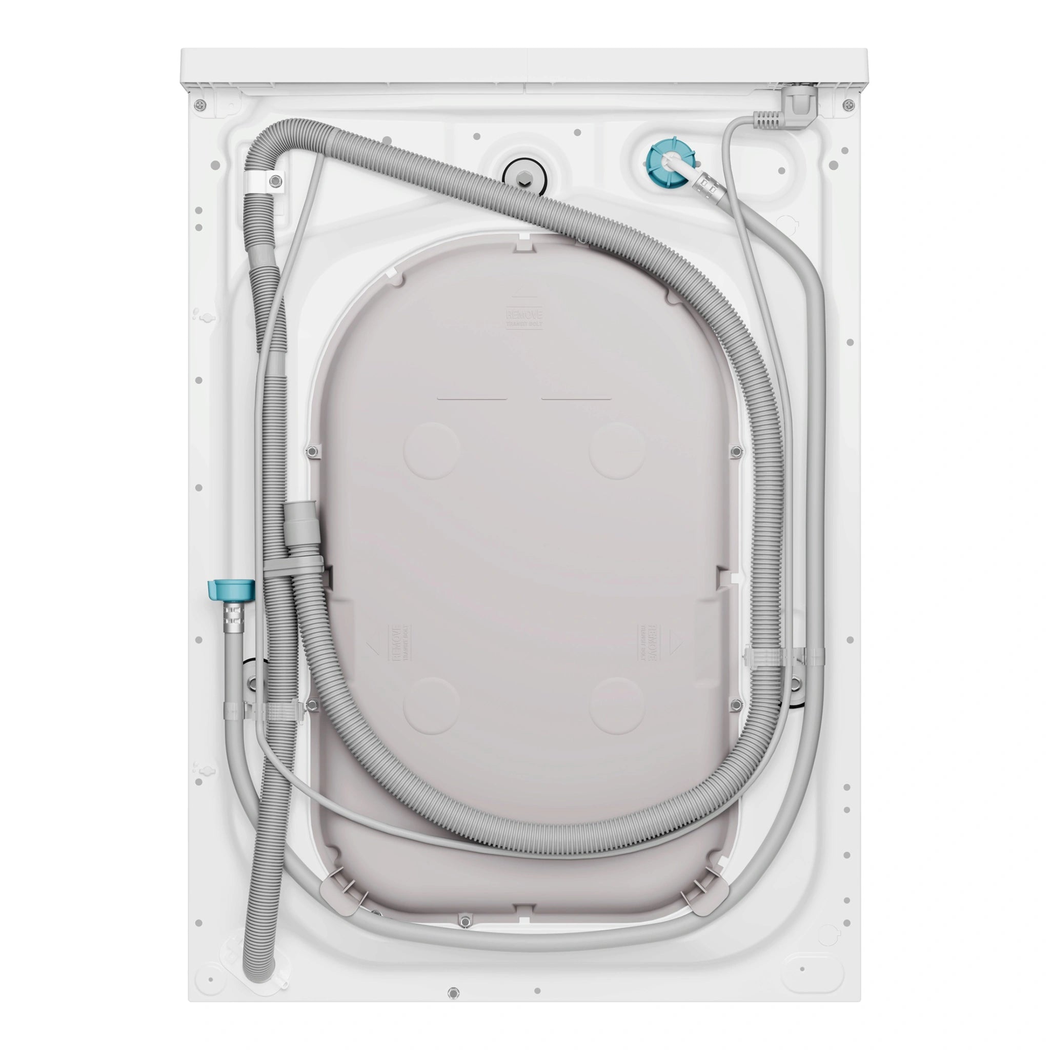 Electrolux 12kg UltimateCare White 700 Front load Washing Machine EWF1243R7WCS, Back View